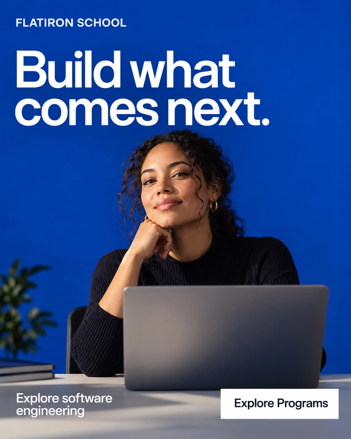 Flatiron School campaign creative