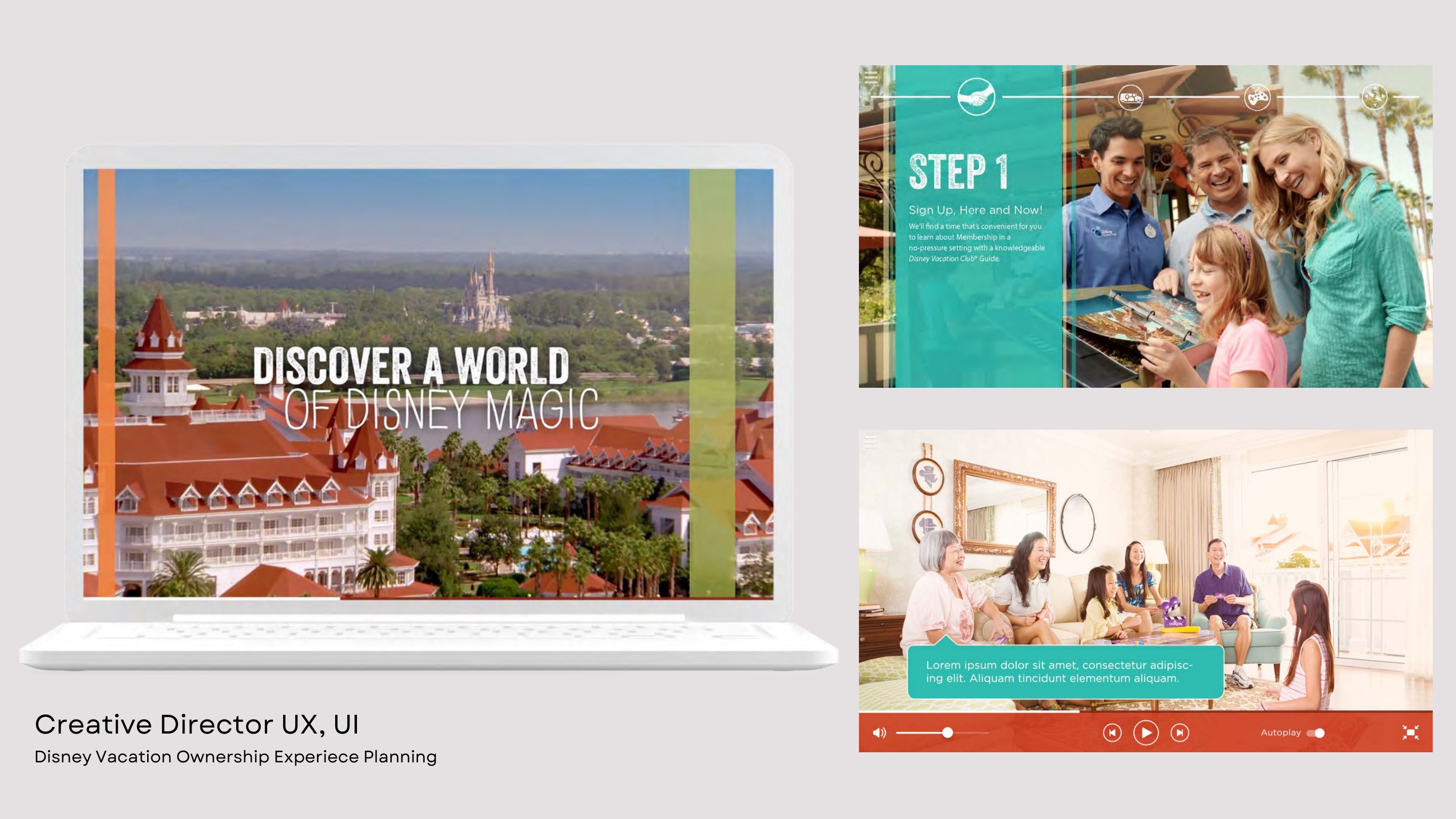 Disney Vacation Ownership — additional work example 1